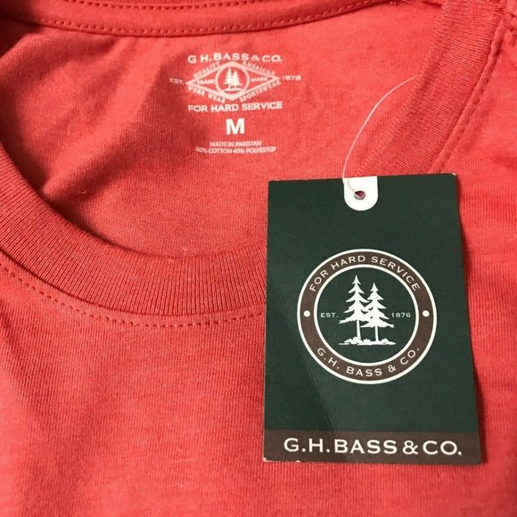 G.H. Bass Men's Red Graphic T-Shirt Surfside Ricks Bar and Grill Medium - Picture 9 of 9